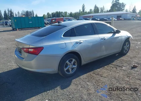 2017 Chevrolet Malibu Ls из США, поврежденный, VIN 1G1ZB5ST3HF281721